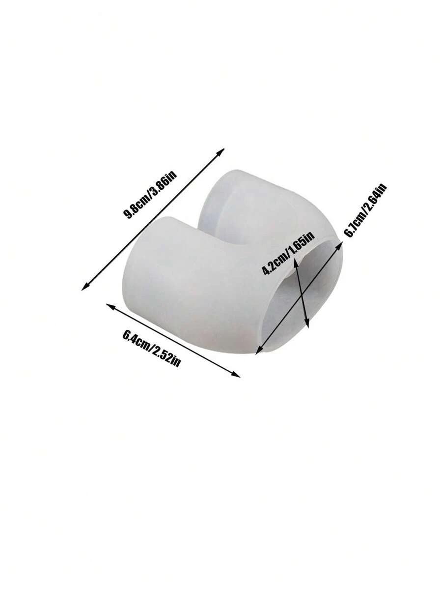 SHEIN SILIKONOWA FORMA U-KSZTAŁT S07__9,8X6,4X6,7CM