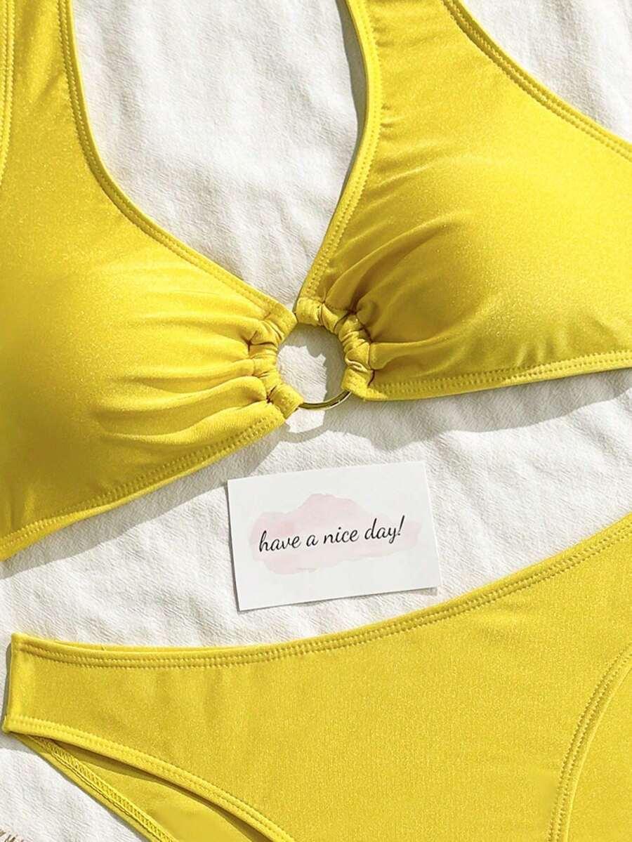 SHEIN DWUCZĘŚCIOWY STRÓJ KĄPIELOWY S09__S