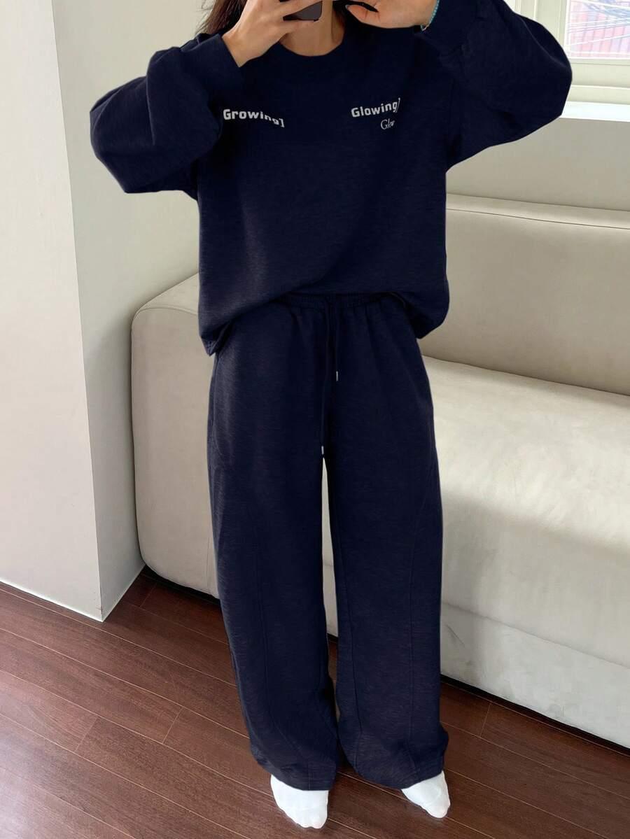 DAZY DRESOWY KOMPLET BLUZA SPODNIE S06__L