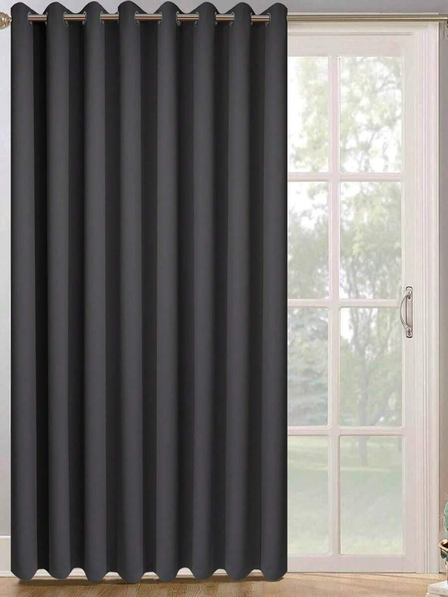 SHEIN SZARA ZASŁONA 2-PACK S07__150X130