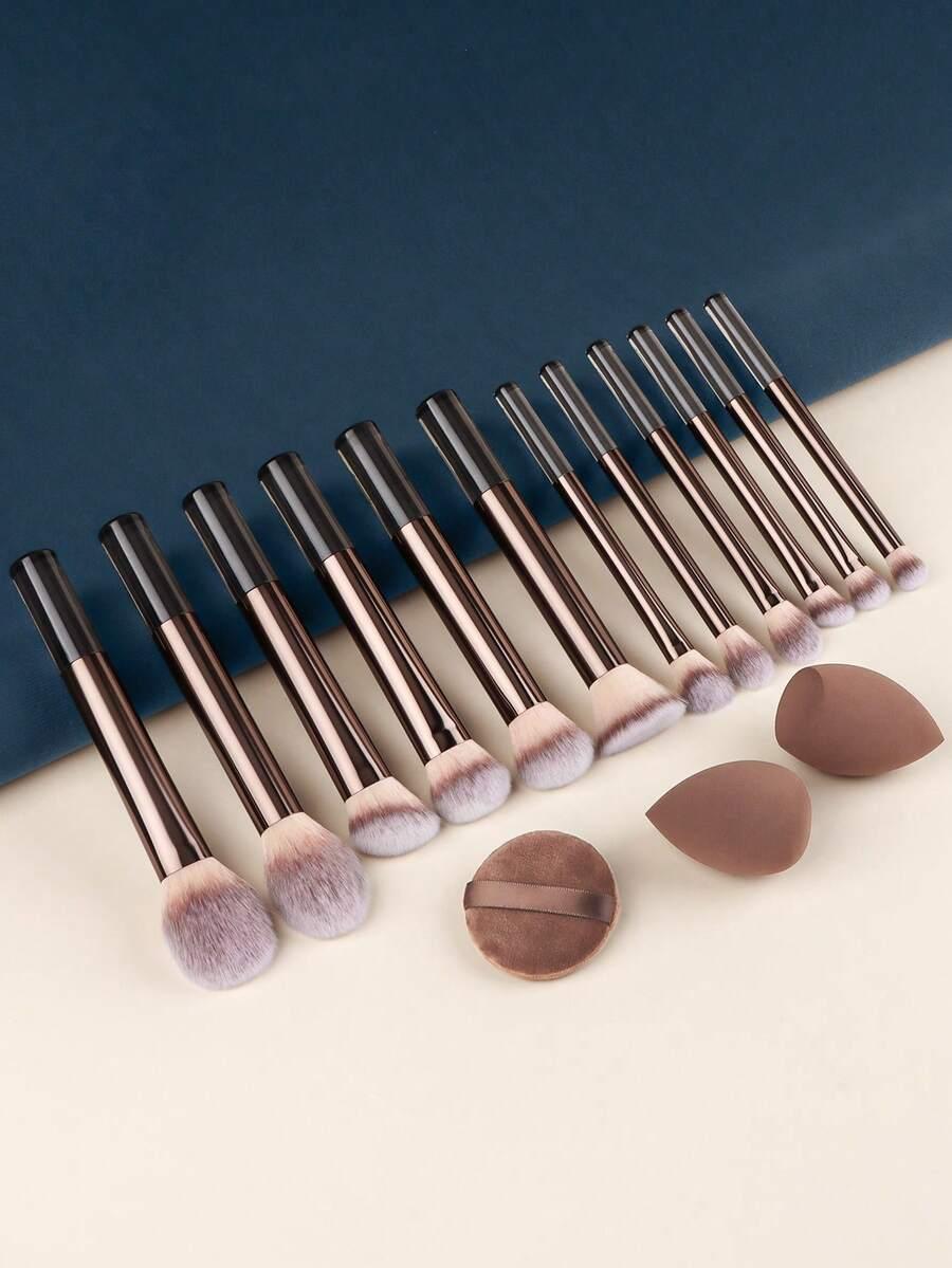 SHEIN ZESTAW PĘDZLI DO MAKIJAŻU S07__15-PACK