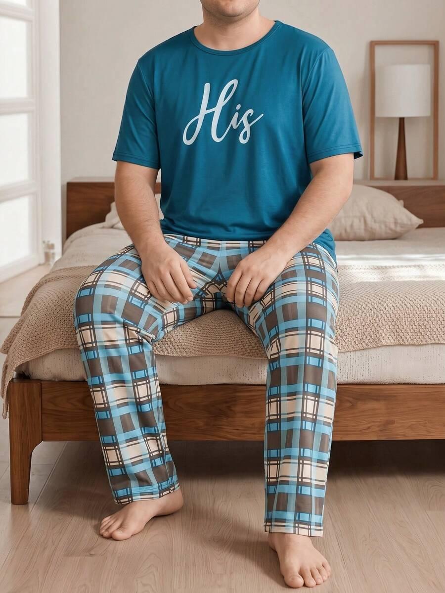 SHEIN SPODNIE BLUZKA PIŻAMA KOMPLET S06__XL