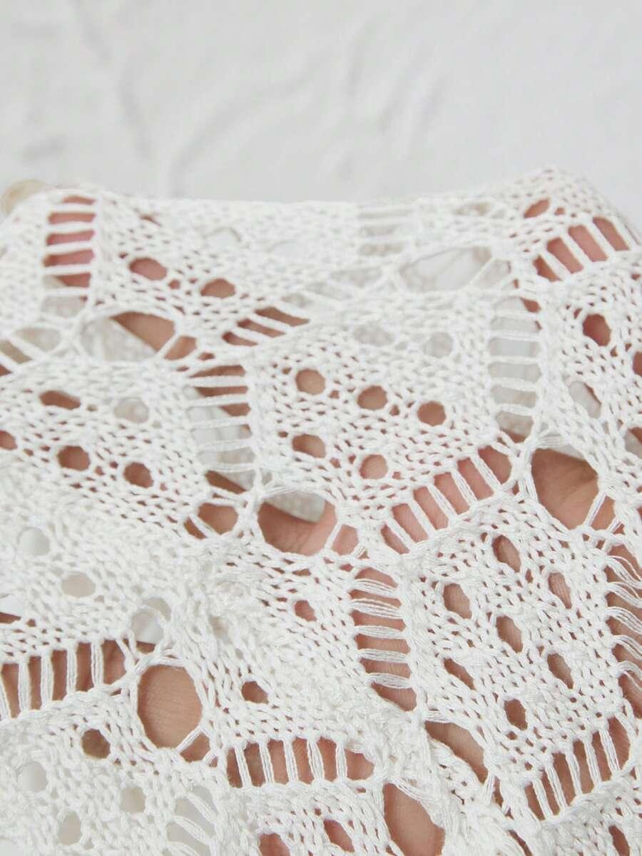 SHEIN DZIANINOWY KOMPLET TOP SPODENKI PK01__M
