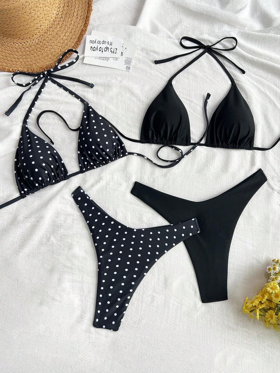 SHEIN DWUCZĘŚCIOWY STRÓJ KĄPIELOWY 2-PACK S06__S