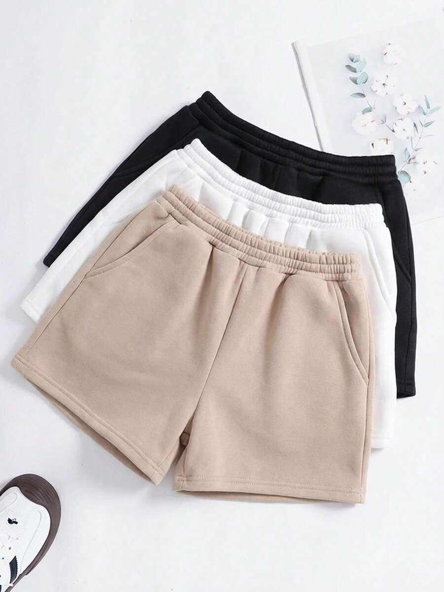 SHEIN DRESOWE SPODENKI 3-PACK S06__146-152