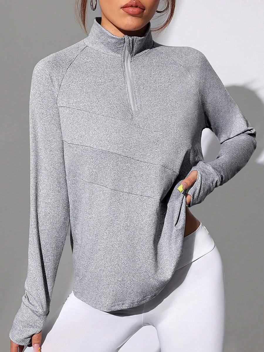 SHEIN SZARA BLUZKA SUWAK S06__M
