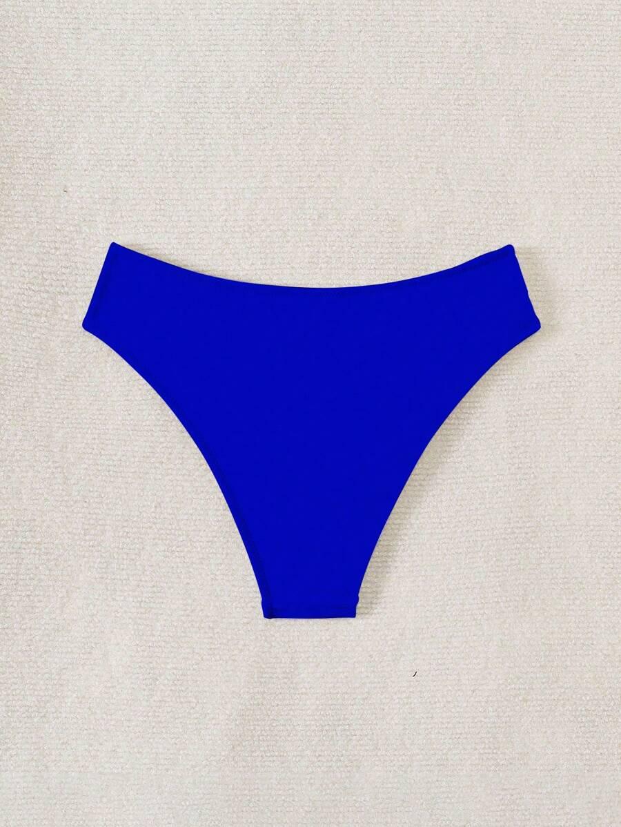 SHEIN NIEBIESKI DÓŁ OD BIKINI S09__M