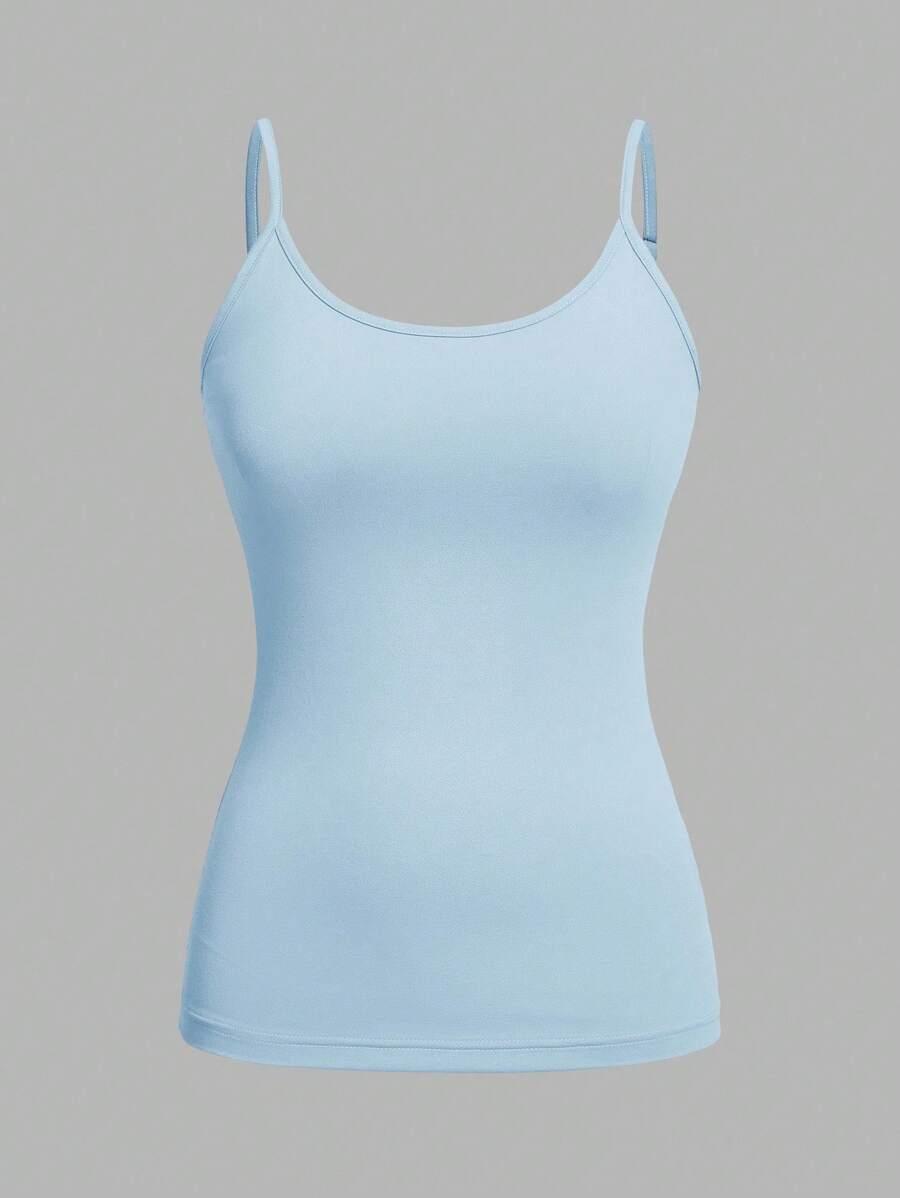 SHEIN TOP NA RAMIĄCZKACH 4-PACK S06__L
