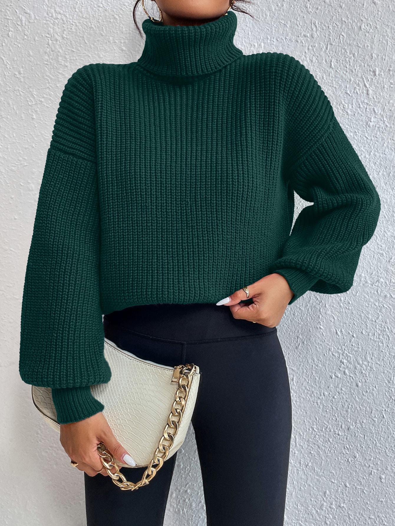 RAFFINEVA ZIELONY SWETER GOLF S06__S