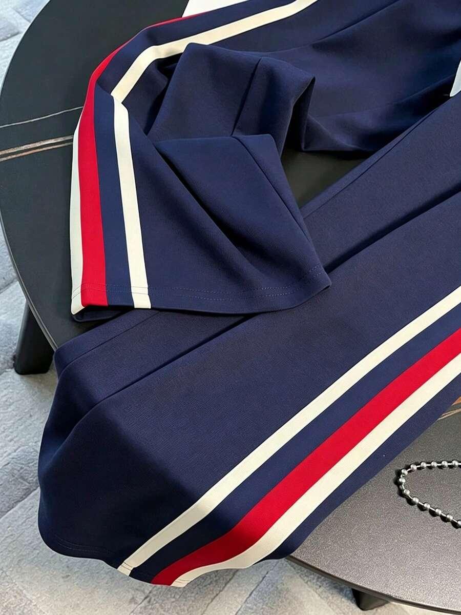 SHEIN SPODNIE PROSTA NOGAWKA S06__S