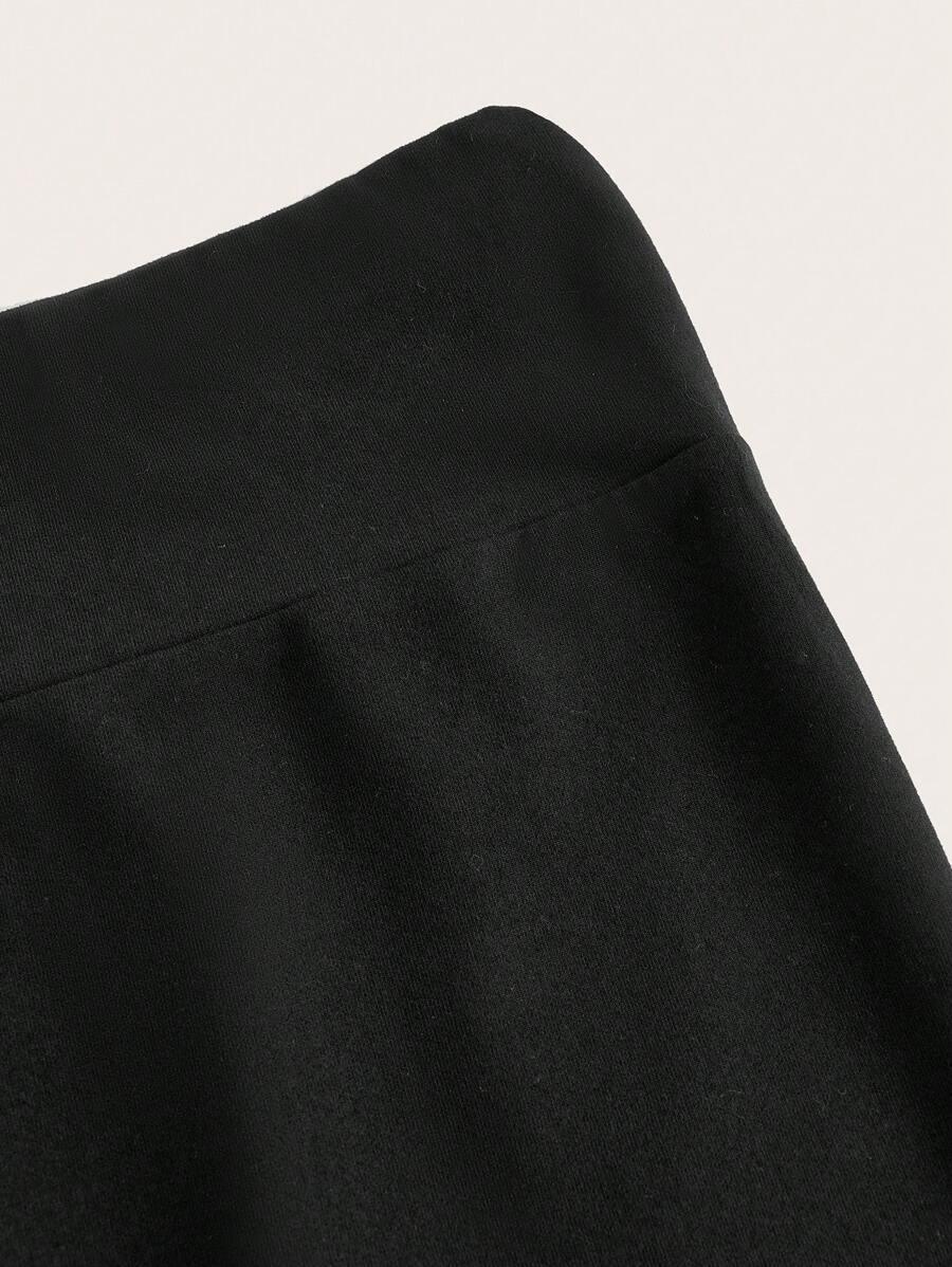 SHEIN CZARNE LEGGINSY WYSOKI STAN 3-PACK S06__XXL