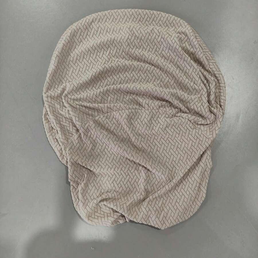 SHEIN BEŻOWY POKROWIEC NA KRZESŁO 1SZT S07__35X35X35X35CM