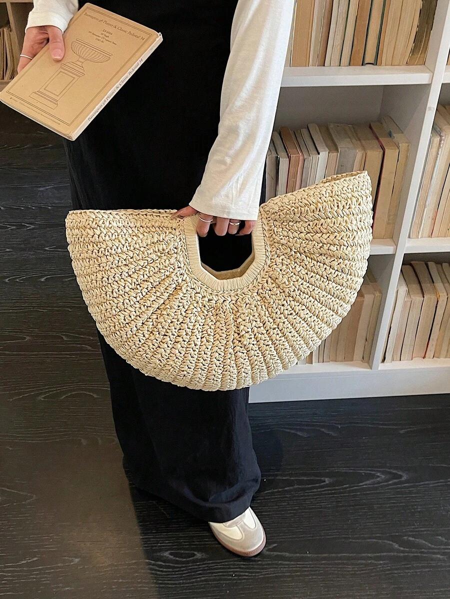 SHEIN BEŻOWA TOREBKA ZAMEK S07__50X33