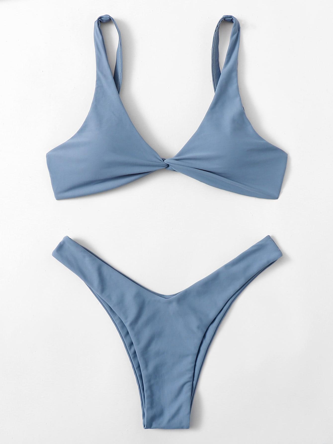 SHEIN DWUCZĘŚCIOWY STRÓJ KĄPIELOWY S06__M