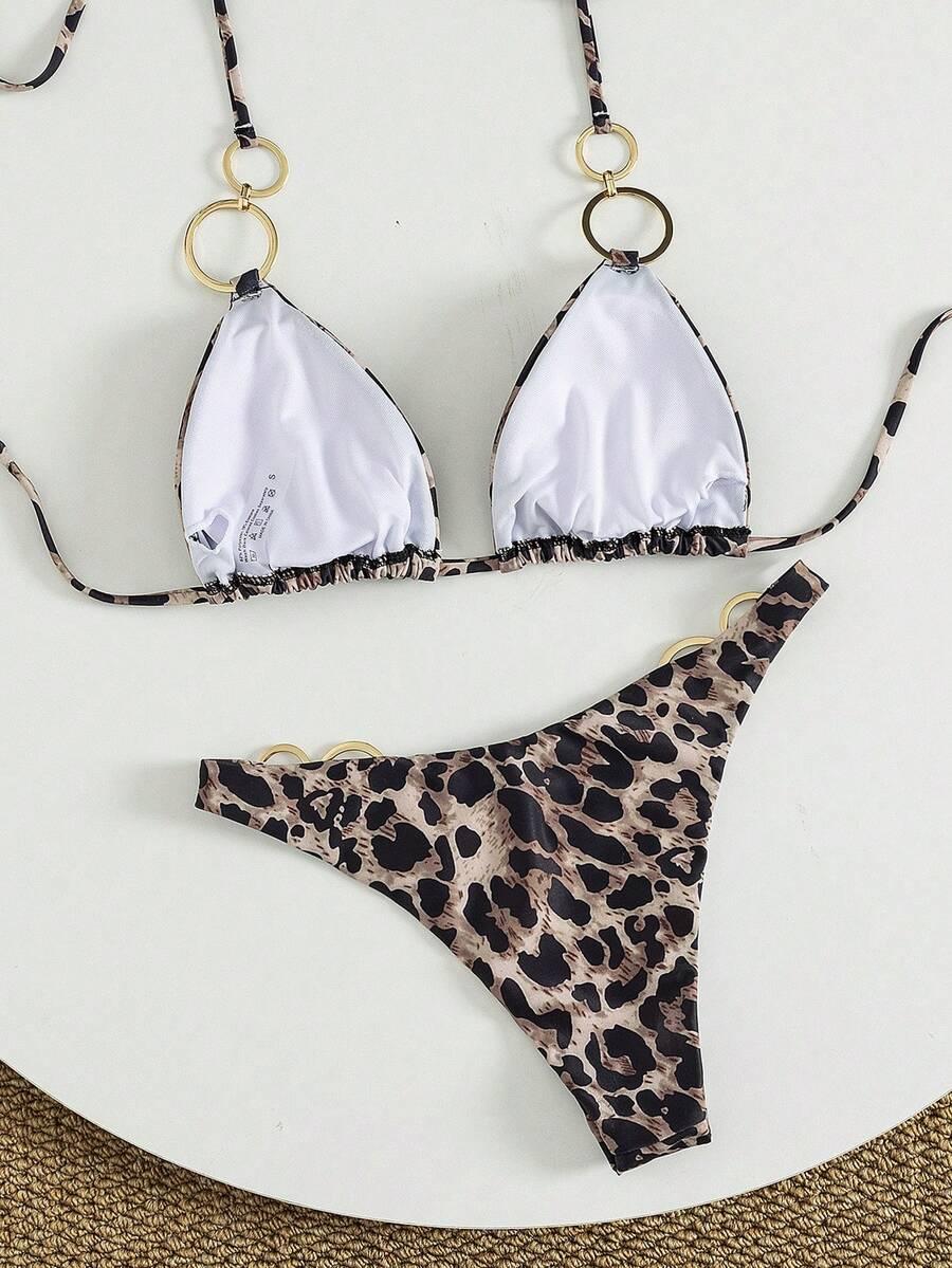 SWIM SXY DWUCZĘŚCIOWY STRÓJ KĄPIELOWY ANIMAL PRINT S09__L