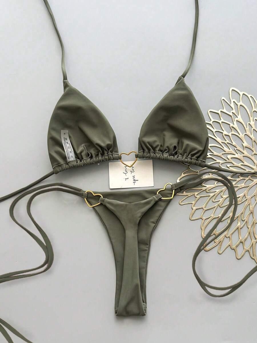 SHEIN DWUCZĘŚCIOWY STRÓJ KĄPIELOWY S09__S