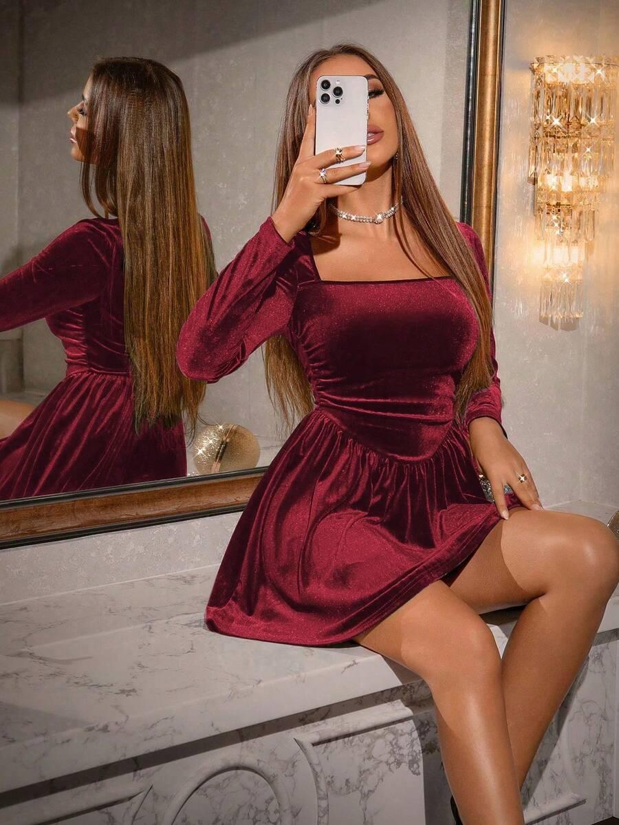 ZOLIQUE BORDOWA MINI SUKIENKA S09__M