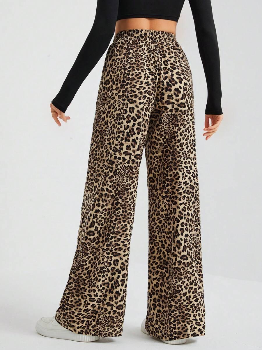 SHEIN SPODNIE ANIMAL PRINT S06__M