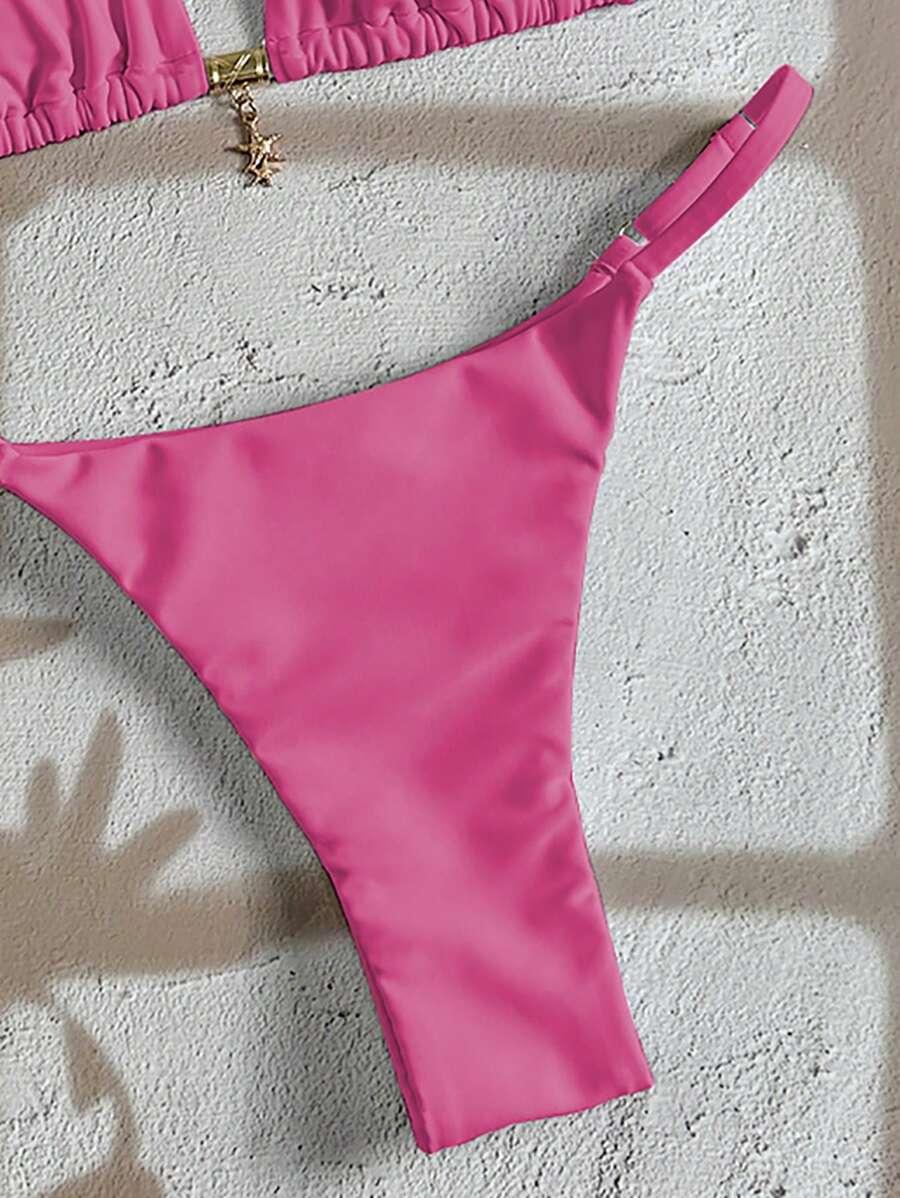 SHEIN DWUCZĘŚCIOWY STRÓJ KĄPIELOWY S09__XS