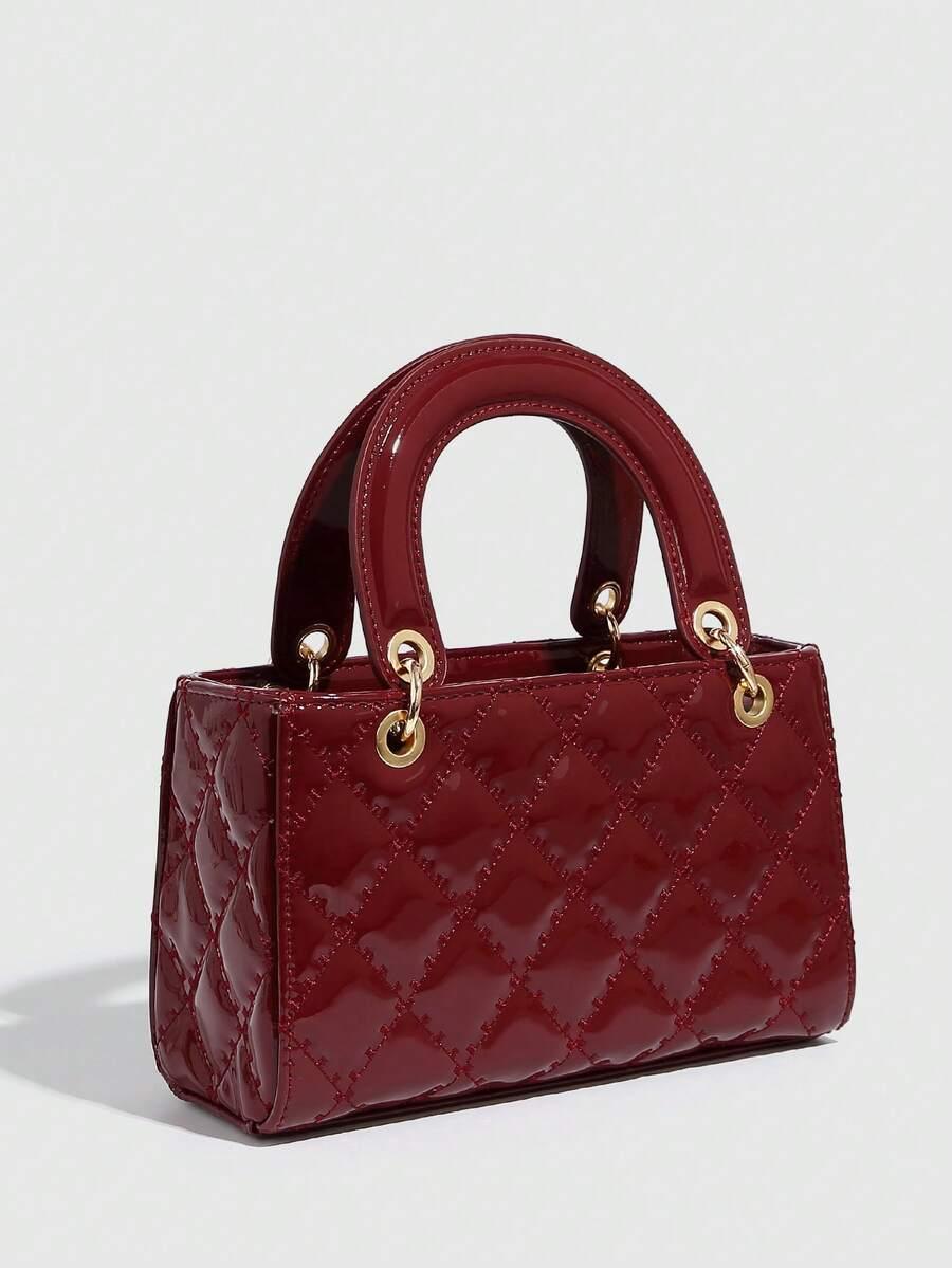 SHEIN BORDOWA TOREBKA ZDOBIENIE S07__10X13X22CM
