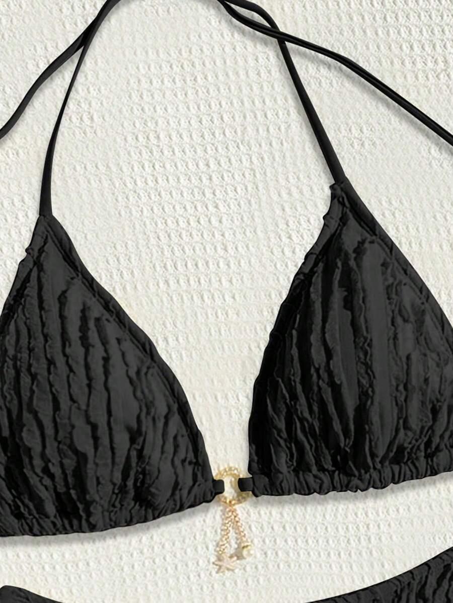 SHEIN DWUCZĘŚCIOWY STRÓJ KĄPIELOWY S09__XL