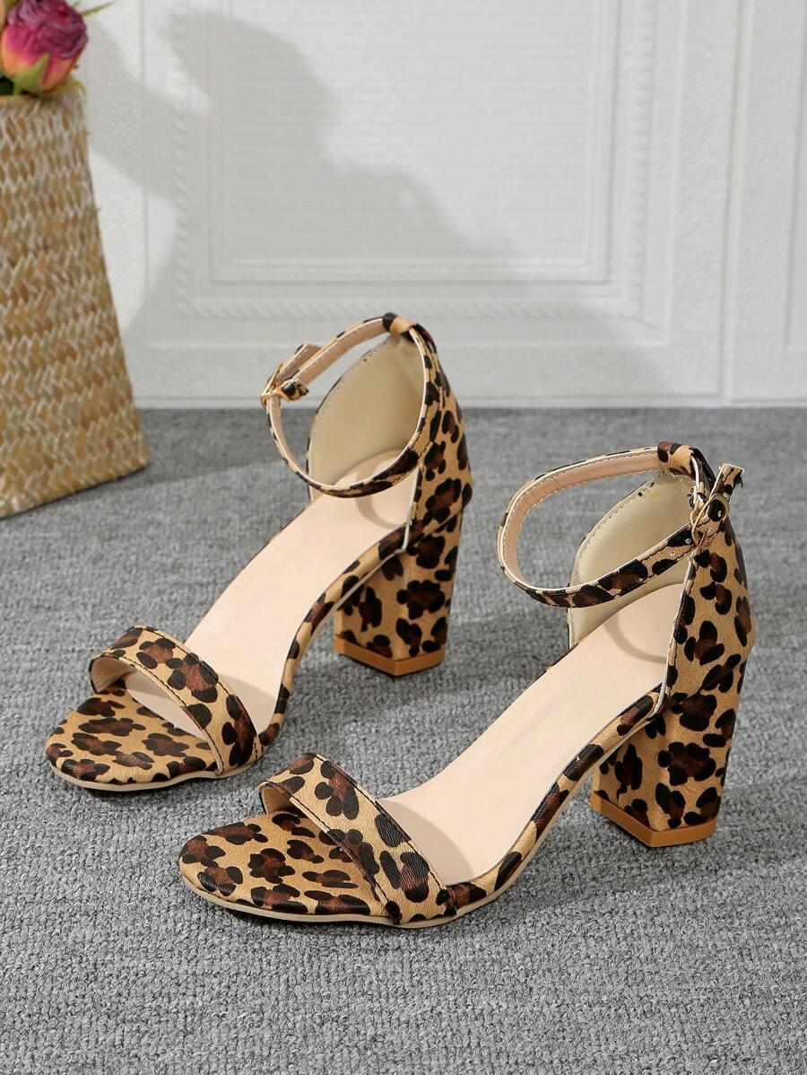 SHEIN SANDAŁY ANIMAL PRINT S06__36.5