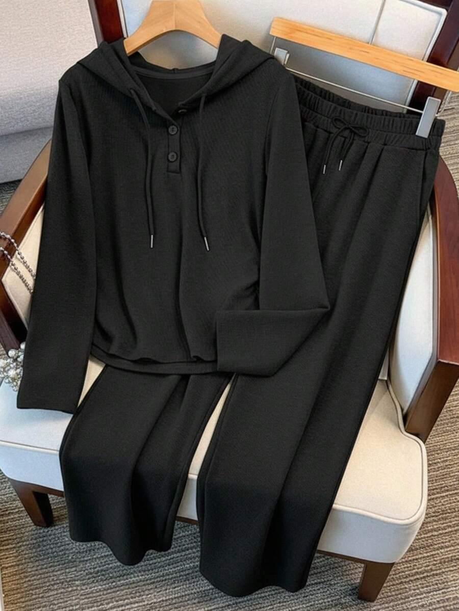 SHEIN CZARNE SPODNIE DRESOWE S06__XXL
