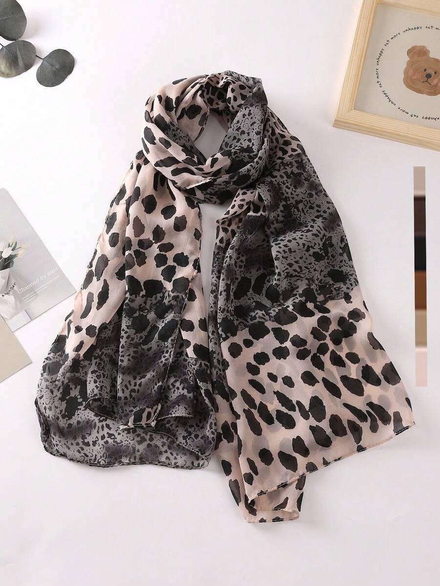 SHEIN SZAL ANIMAL PRINT S07