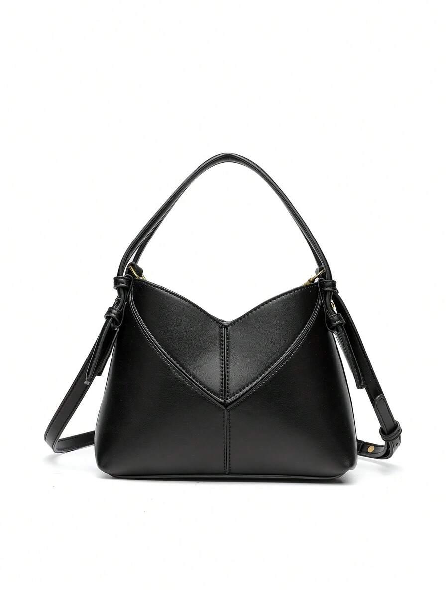 SHEIN CZARNA TOREBKA PASEK S07__23X27