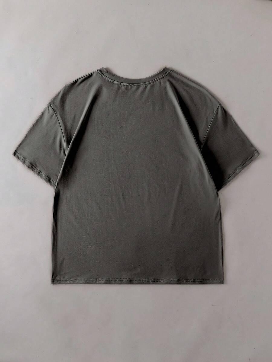 SHEIN T-SHIRT OKRĄGŁY DEKOLT S06__46