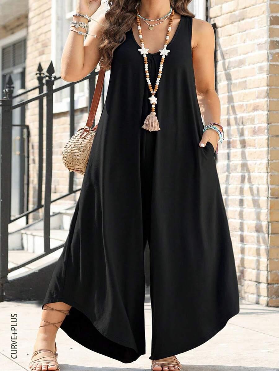 SHEIN CZARNY KOMBINEZON CASUAL S06__48