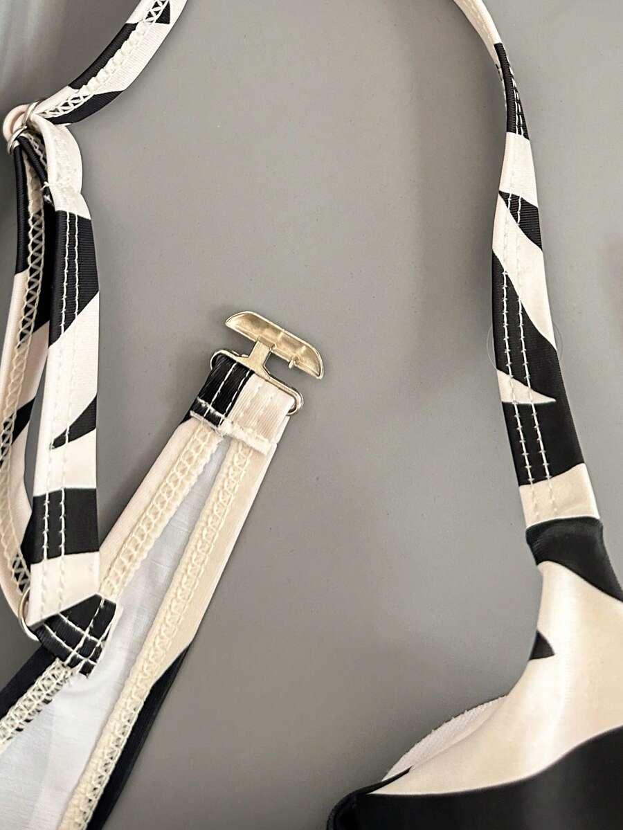 SHEIN STRÓJ KĄPIELOWY PRINT S09__XXL