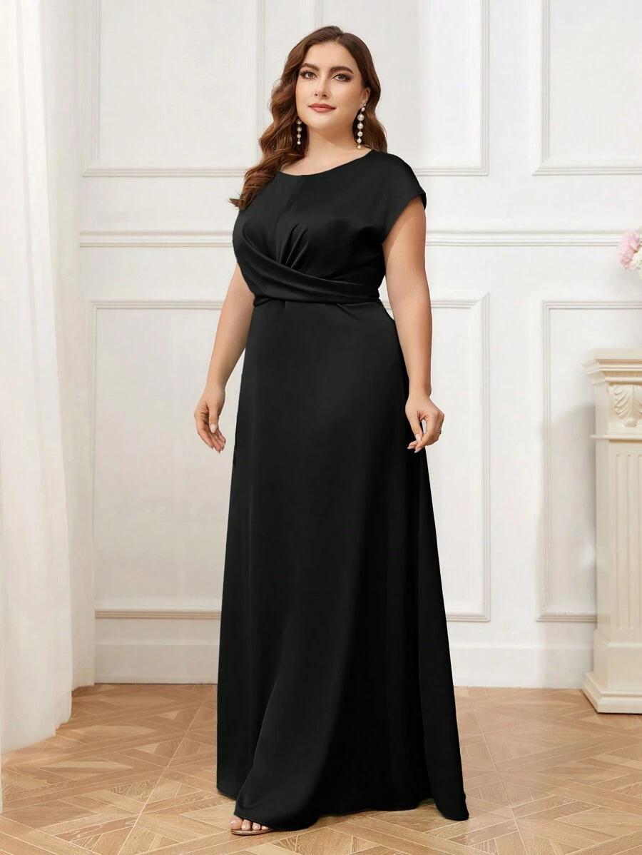 SHEIN CZARNA MAXI SUKIENKA S06__3XL