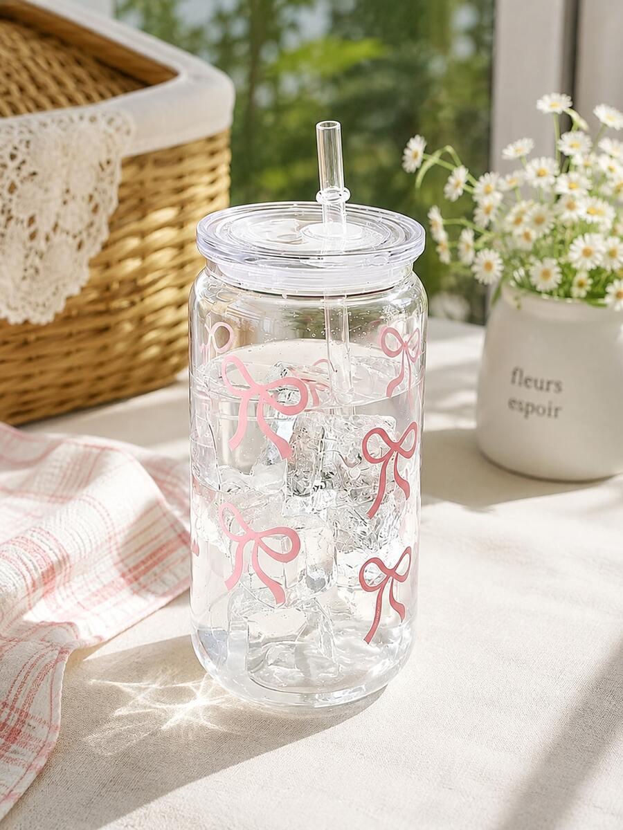 SHEIN PLASTIKOWY KUBEK KOKARDY 475ML S07__15X7