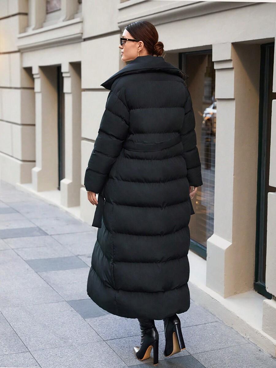 SHEIN CZARNA PIKOWANA KURTKA W01__XL