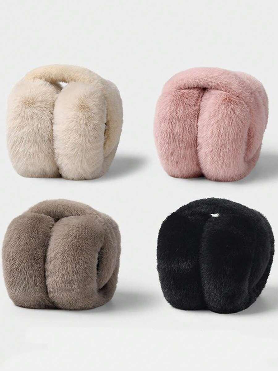SHEIN CZARNE NAUSZNIKI MIŚ W01__OS