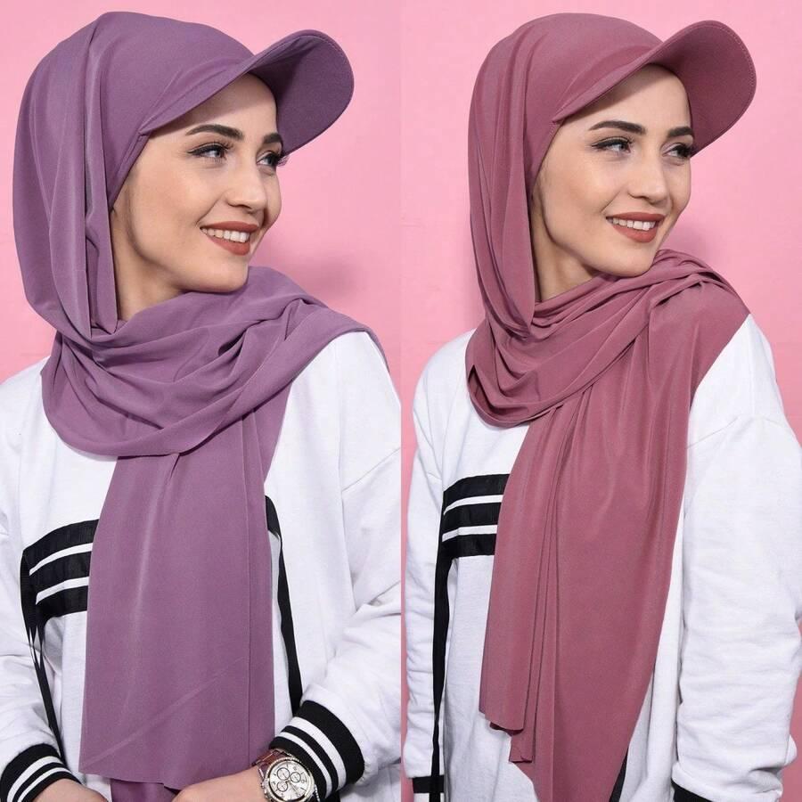 SHEIN CZAPKA Z DASZKIEM CHUSTA S07