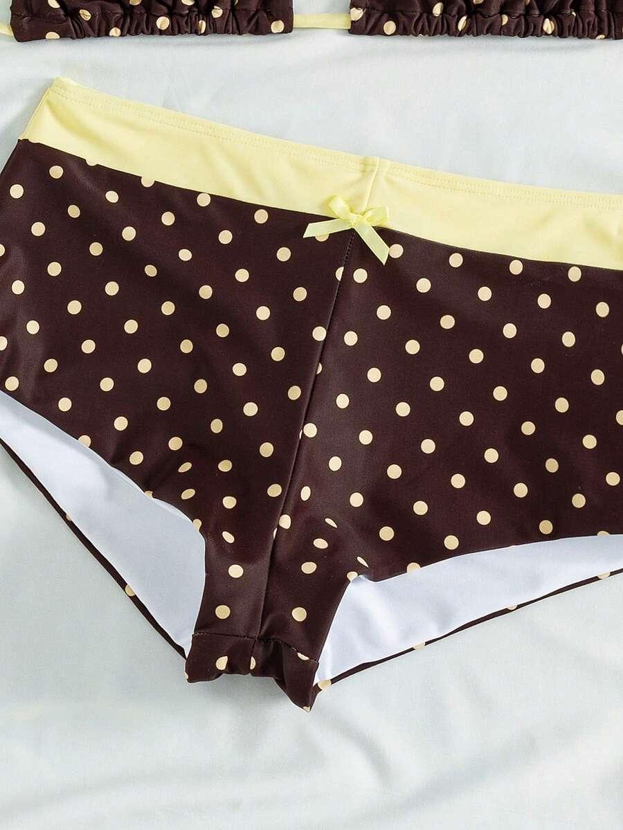 SHEIN DWUCZĘŚCIOWY STRÓJ KĄPIELOWY S09__XS