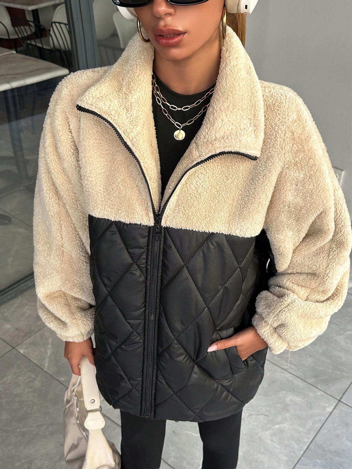 SHEIN PIKOWANA KURTKA ZAMEK W01__46