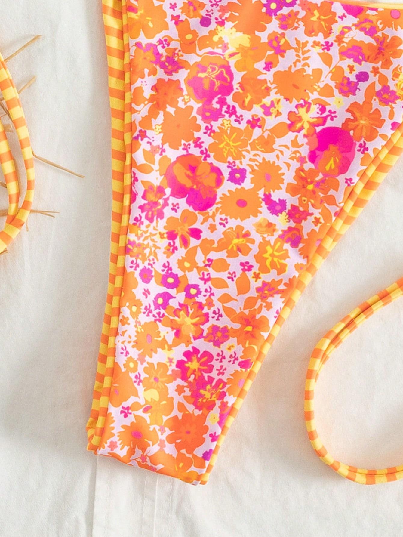 SHEIN DWUCZĘŚCIOWY STRÓJ KĄPIELOWY S09__S