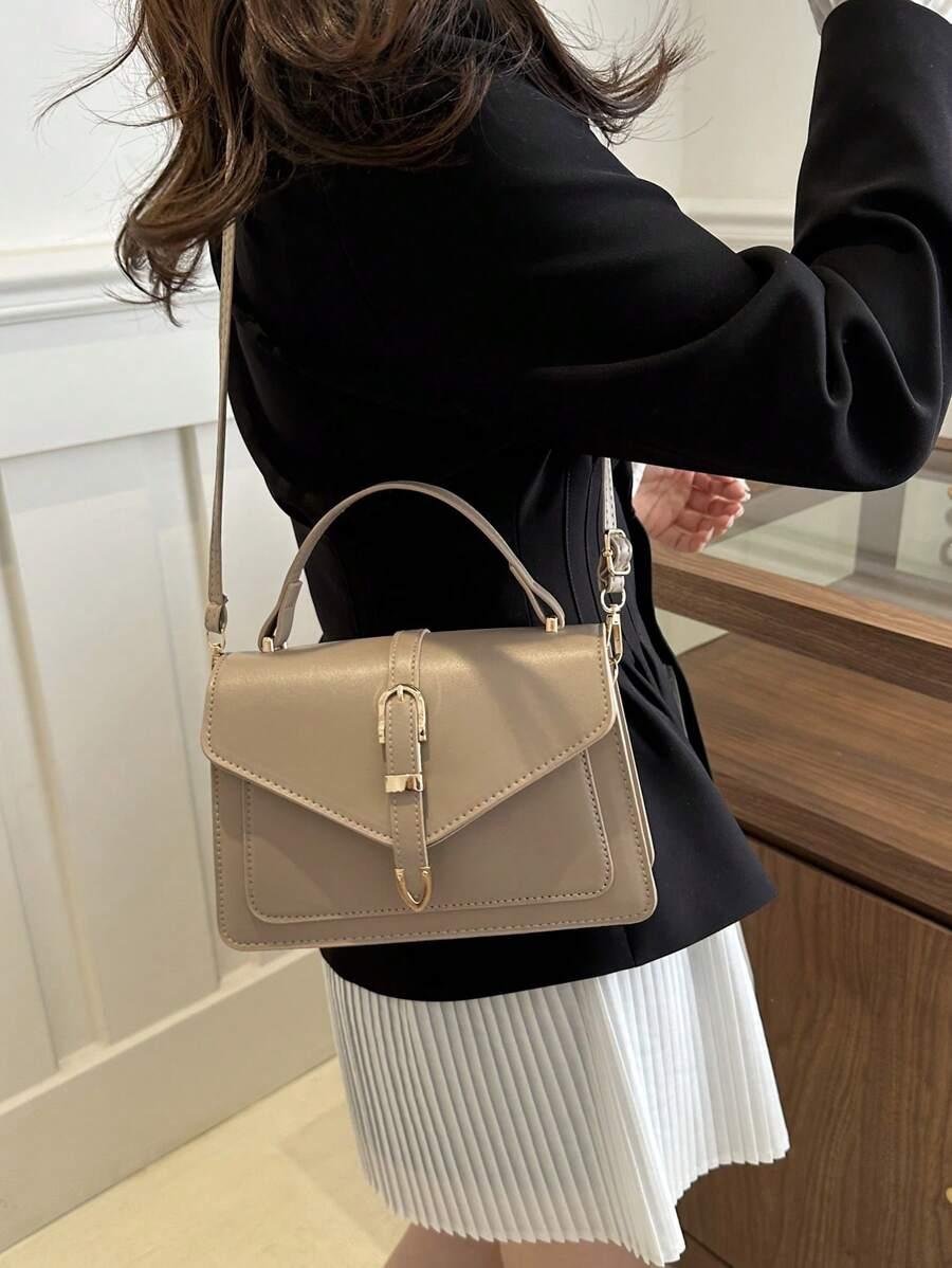 SHEIN BEŻOWA TOREBKA NA RAMIĘ S07__22X15