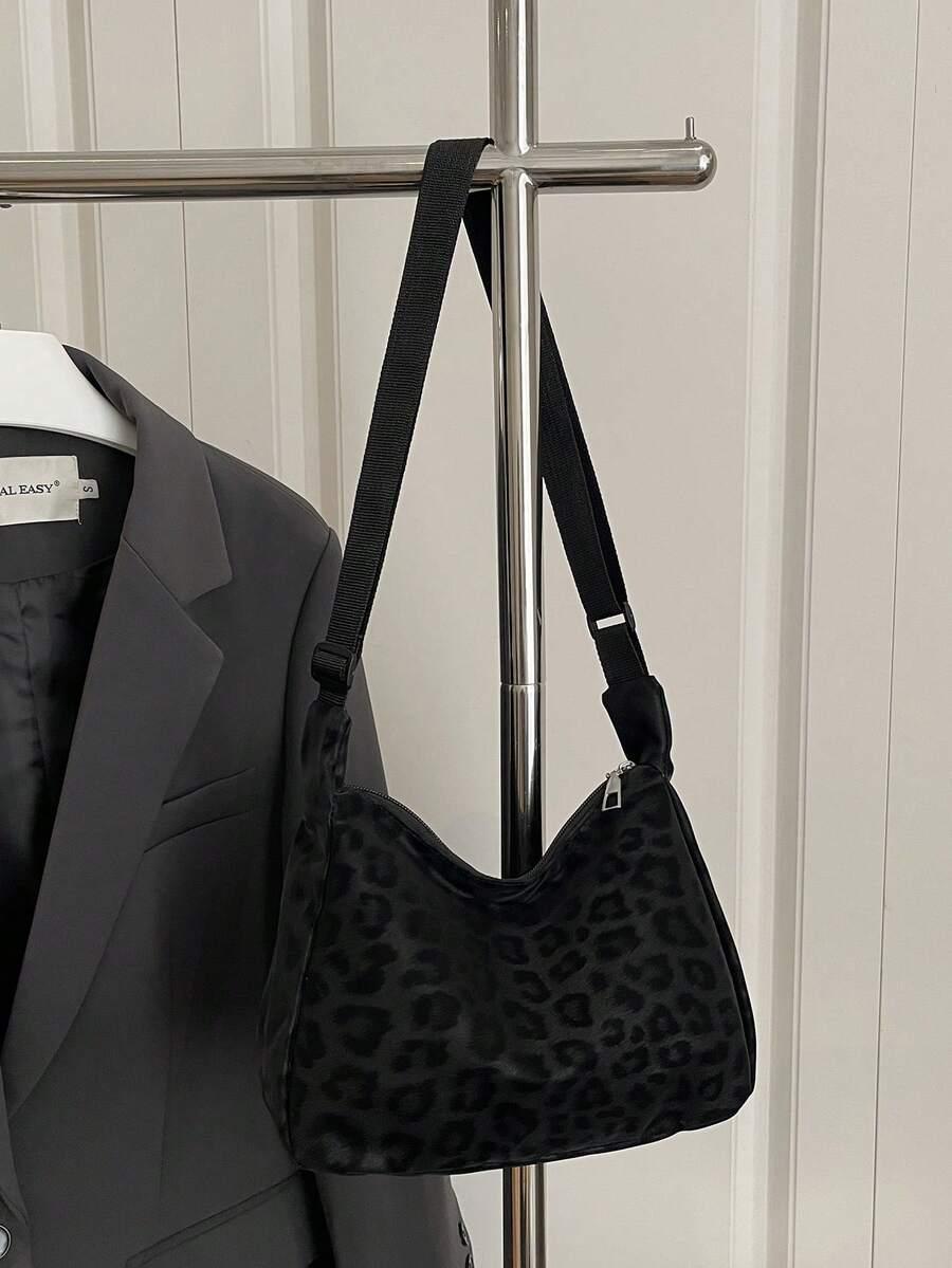 SHEIN CZARNA TOREBKA NA RAMIĘ S07__