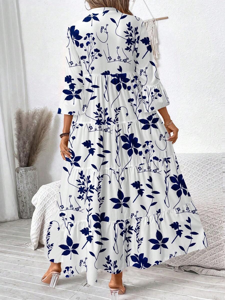 SHEIN MAXI SUKIENKA WZÓR S06__XXL
