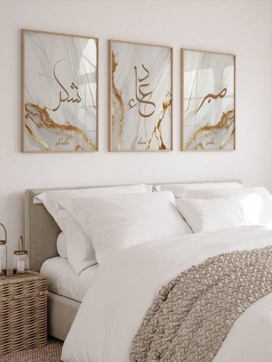 SHEIN OBRAZKI NA ŚCIANĘ 3-PACK S07__50X70