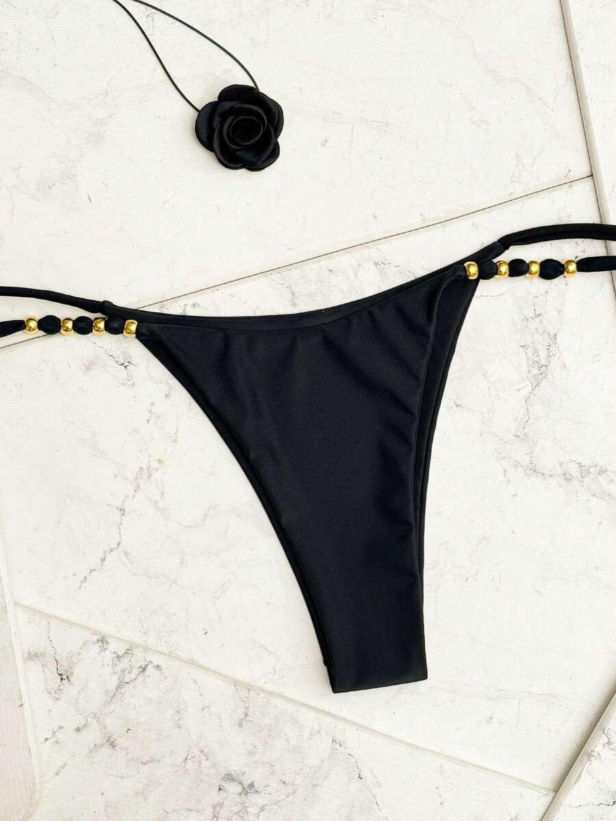SWIM VCAY CZARNY DÓŁ OD BIKINI S09__S