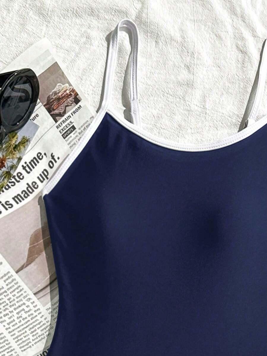 SHEIN JEDNOCZĘŚCIOWY STRÓJ KĄPIELOWY S09__152-158