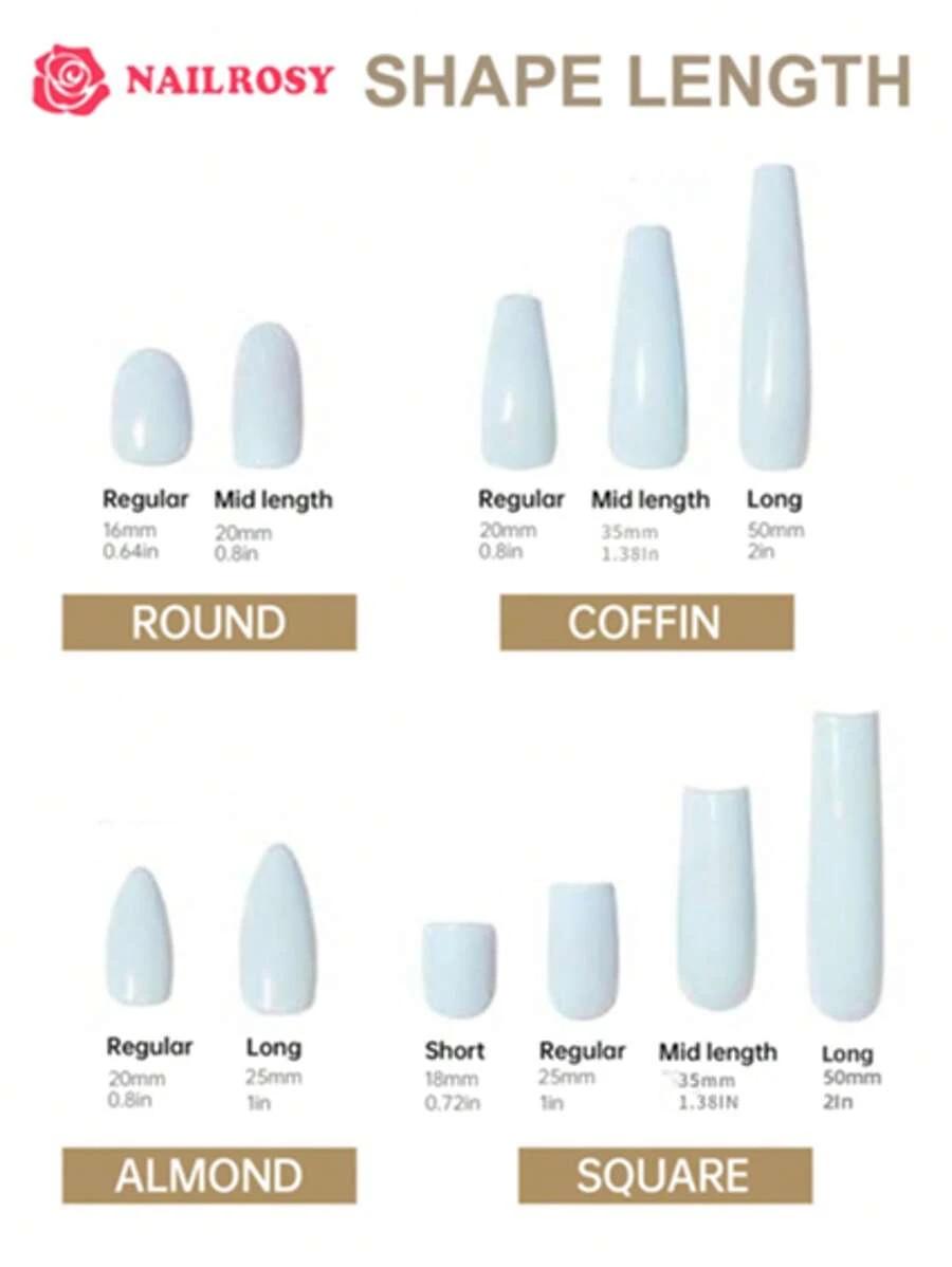 NAILROSY TIPSY MIGDAŁ FRENCH S07