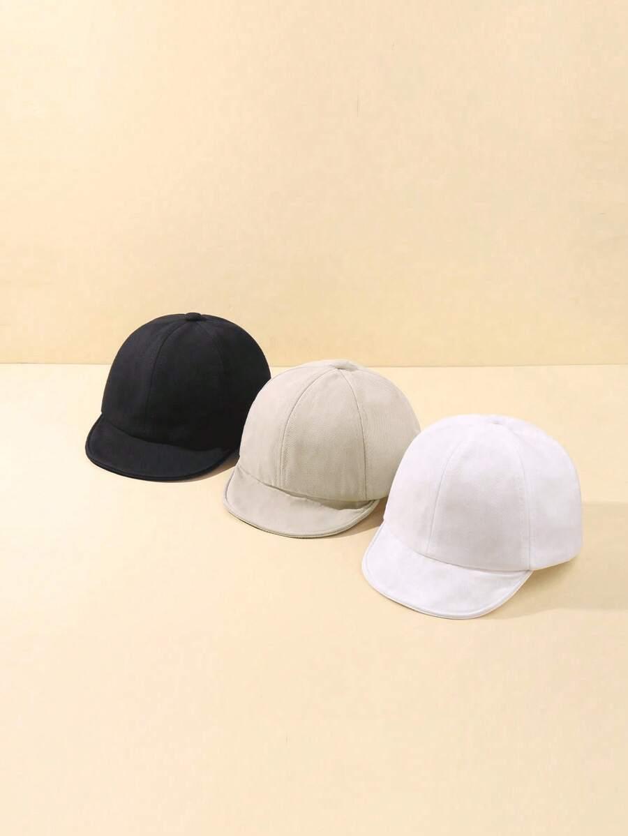 SHEIN CZAPKA Z DASZKIEM 3-PACK S07__46 CM