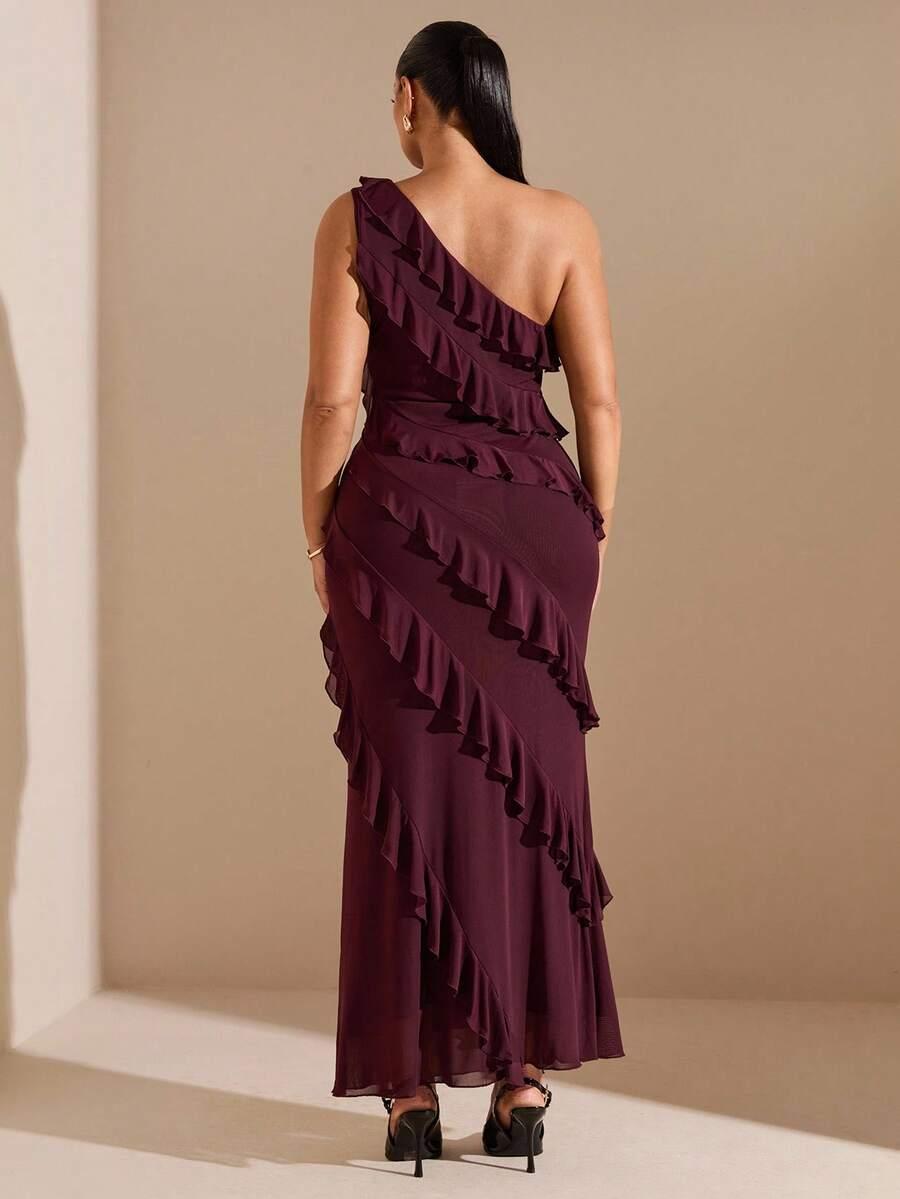 SHEIN BORDOWA MAXI SUKIENKA S06__46