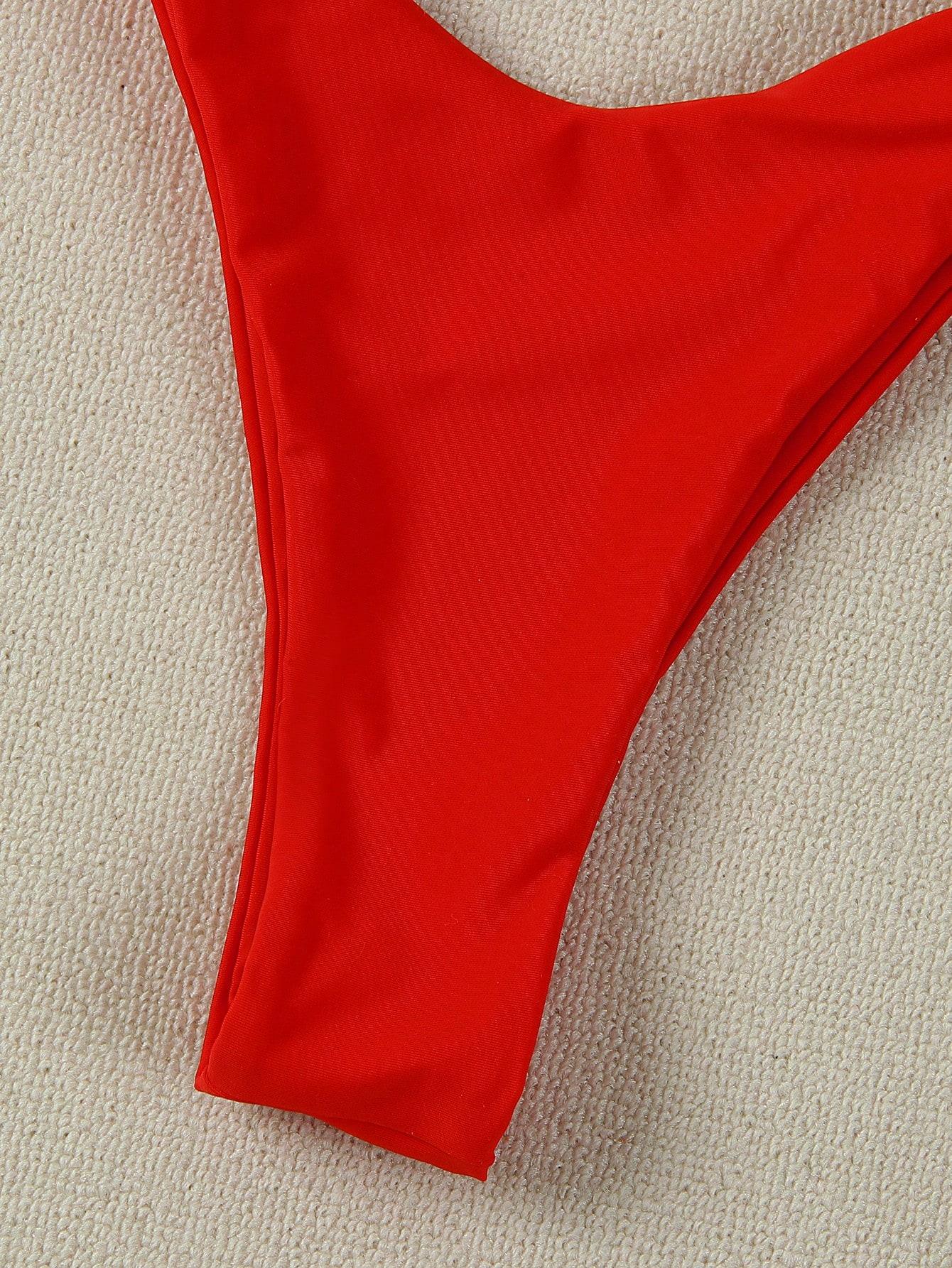 SHEIN DWUCZĘŚCIOWY STRÓJ KĄPIELOWY S09__M